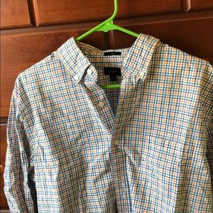 J crew plaid button up